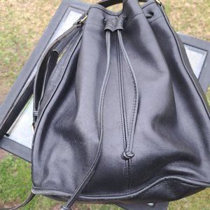 Coach drawstring bucket